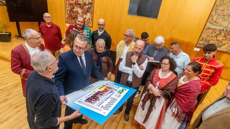 Las Festes Majors Patronals de Benidorm, protagonistas de un cupón especial de la ONCE