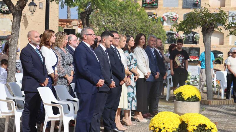 Large crowds visited Benidorm cemeteries for All Saints