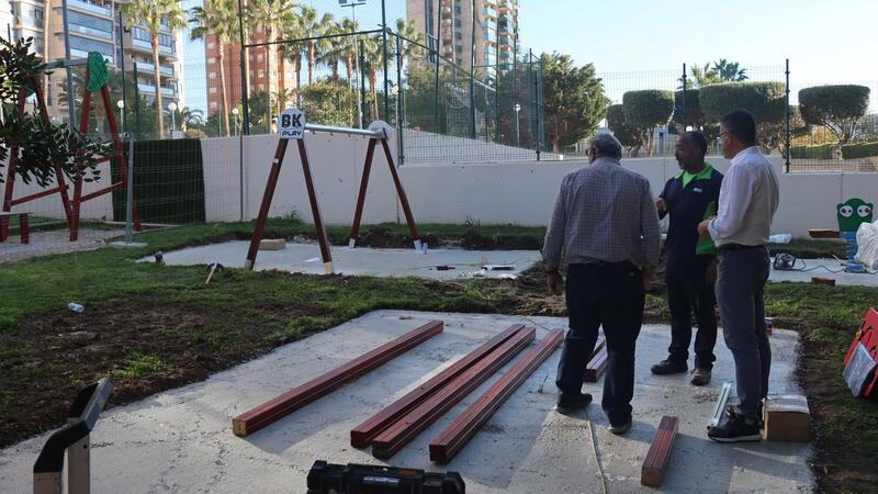 Benidorm invertix 150.000 euros en actuacions de manteniment i millora de la seguretat als parcs de la ciutat 