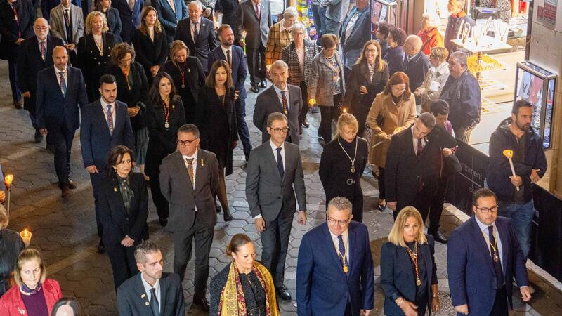 A procession filled with faith and emotion pays homage to the patroness saint of Benidorm