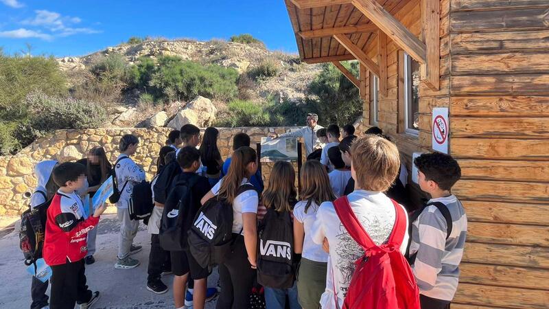 The Tossal de La Cala archaeological site receives approximately 300 student visits during the months of October and November