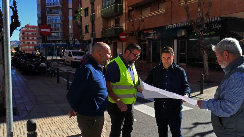 Benidorm renova la senyalització horitzontal en la Colònia Madrid
