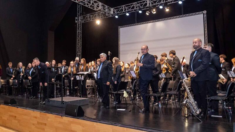 Concierto en honor de Santa Cecilia de la Banda Sínfónica de la SM La Nova de Benidorm