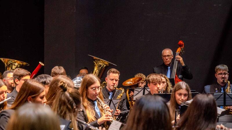 Concierto en honor de Santa Cecilia de la Banda Sínfónica de la SM La Nova de Benidorm