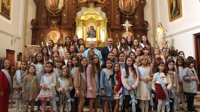 Benidorm revives the celebration of the Inmaculada Concepción with a mass and a procession