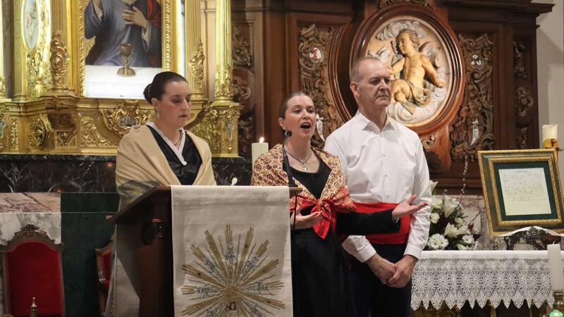 Benidorm begins the centenary celebrations of the Coronation of its patroness saint with the premiere of the anthem and the prresentation of the poster