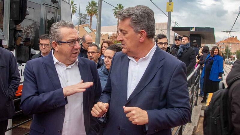 FGV retoma el servicio del TRAM entre Benidorm y el Hospital Comarcal tras las obras de duplicación y electrificación de la vía
