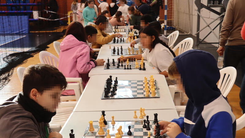 El Palau d’Esports acoge cerca de mil escolares de Benidorm en la XIV Feria Deportiva Infantil