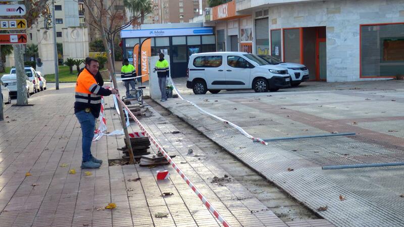 Benidorm inicia una actuación de mejora de la accesibilidad en la avenida Alfonso Puchades