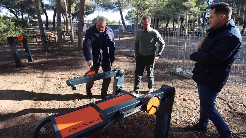 Benidorm incorpora un gimnasio al aire libre en el parque de El Moralet