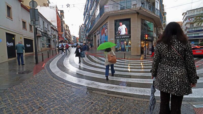 La lluvia del día de Navidad deja hasta 48 litros por metro cuadrado en Benidorm