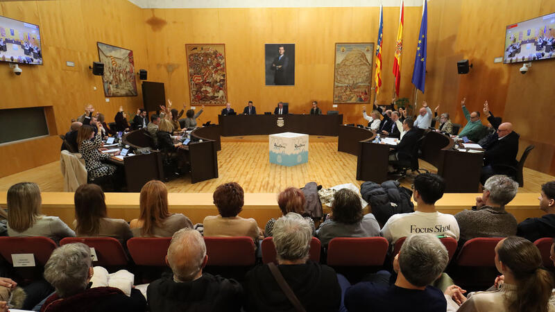 El pleno aprueba los reconocimientos a Jaume Antón, Rafael Doménech y José Antonio Añón