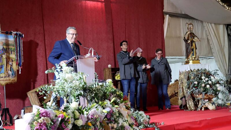 El barrio de l’Horta de Benidorm festeja a Sant Antoni Abat, patrón de la Ermita, en su día grande