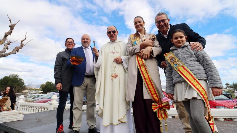La bendición de los animales protagoniza el día grande de la Festa de Sant Antoni en Benidorm