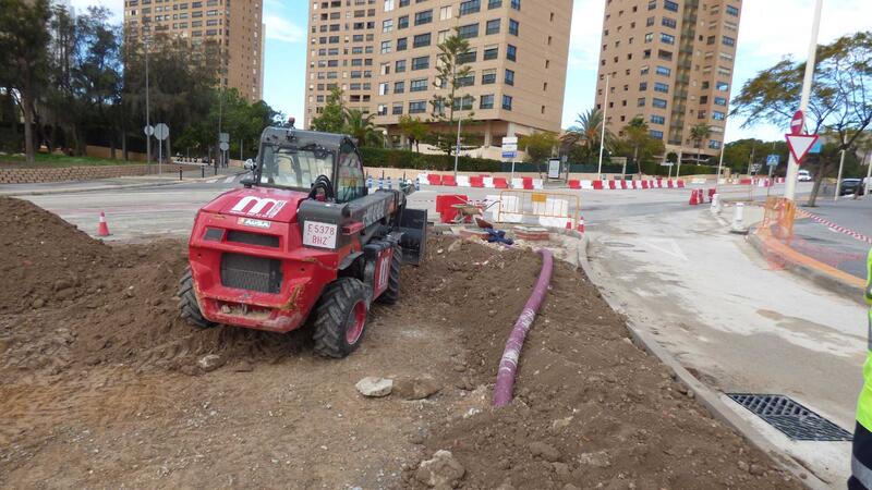 El proyecto de las nuevas rotondas en La Cala duplicará las plazas de aparcamiento en la avenida del Murtal