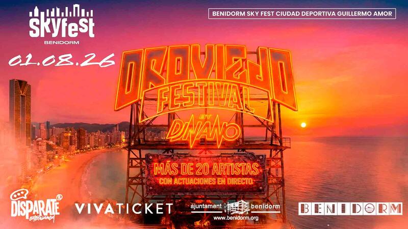 Benidorm Skyfest will host the ‘Oro Viejo’ festival on August 1st, a tribute to dance and ‘remember’ music