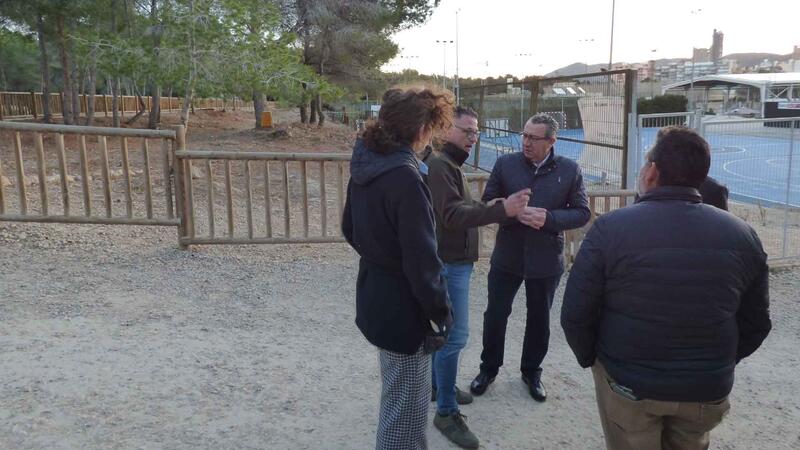Benidorm finaliza las actuaciones contra incendios y la creación de nuevos senderos en la zona de Xixo del parque El Moralet 