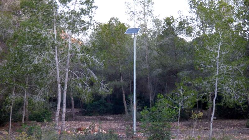 Benidorm finaliza las actuaciones contra incendios y la creación de nuevos senderos en la zona de Xixo del parque El Moralet 