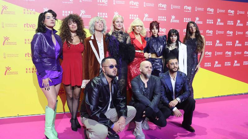 Más de un millón de espectadores vieron a través de la televisión a Tony Grox y Lucycalis alzarse como ganadores del Benidorm Fest