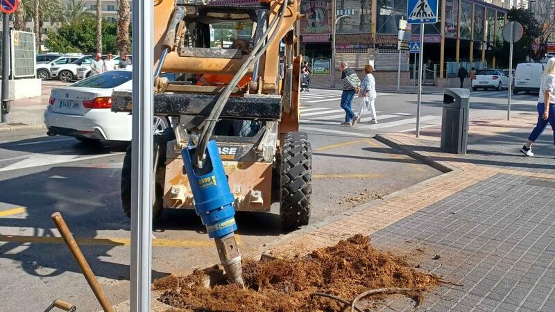 Benidorm inicia la retirada d