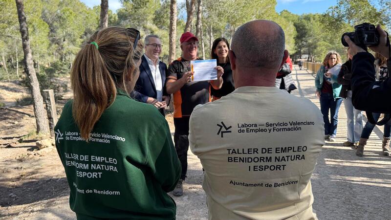 Students from ‘Benidorm Natura i Esport Employment Workshop’ receive their diplomas 
