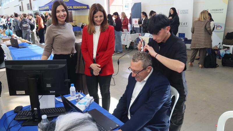More than a thousand students participate in the Benidorm Education and Vocational Training Fair