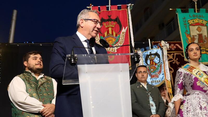 The ‘Crida’ announces the imminent start of the Fallas in Benidorm