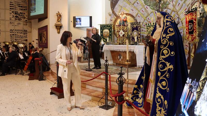 Palabra y música se dan la mano en un evocador pregón de la Semana Santa de Benidorm