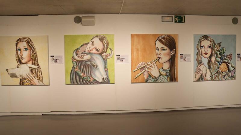 Boca del Calvari museum opens the ‘Iberian Series’ exhibition by Sómnica Bernabeu, highlighting women on the occasion of International Women