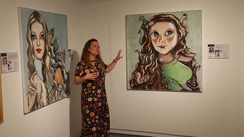 Boca del Calvari museum opens the ‘Iberian Series’ exhibition by Sómnica Bernabeu, highlighting women on the occasion of International Women