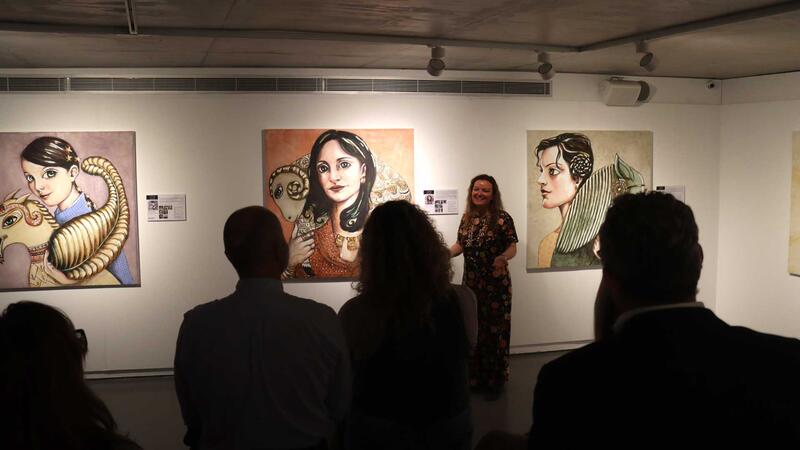 Boca del Calvari museum opens the ‘Iberian Series’ exhibition by Sómnica Bernabeu, highlighting women on the occasion of International Women