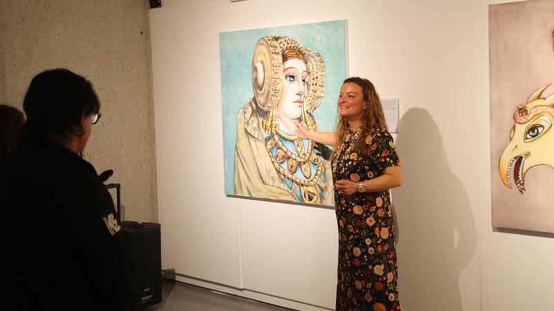 Boca del Calvari museum opens the ‘Iberian Series’ exhibition by Sómnica Bernabeu, highlighting women on the occasion of International Women