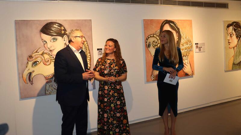 Boca del Calvari museum opens the ‘Iberian Series’ exhibition by Sómnica Bernabeu, highlighting women on the occasion of International Women