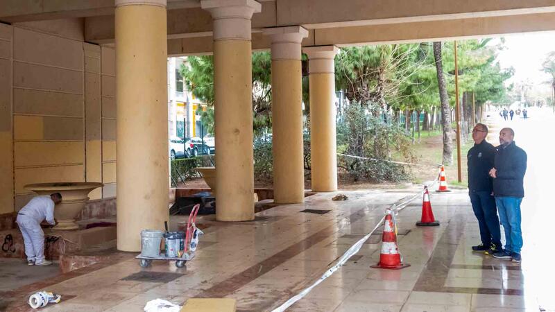 Benidorm restaura el mobiliario urbano y ornamentación de Poniente, Levante y sus parques 