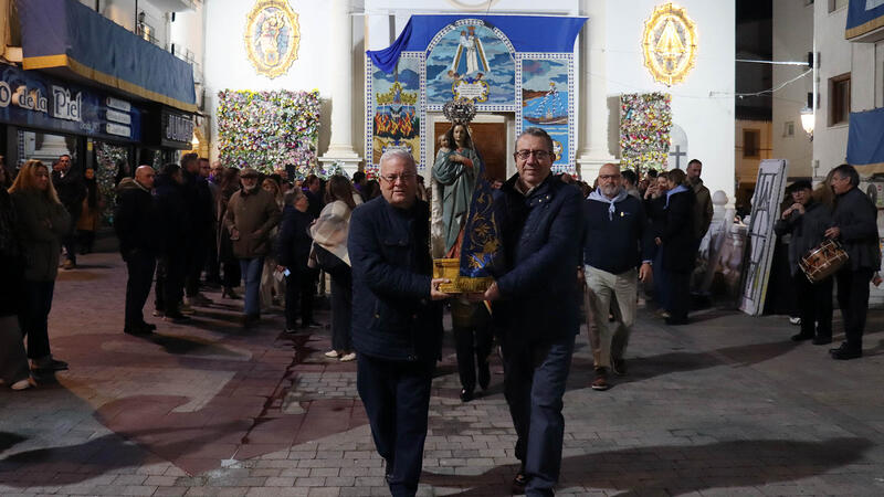Benidorm conmemora el 286 aniversario de la llegada de su patrona, la Virgen del Sufragio 