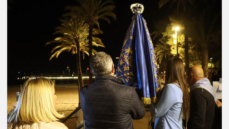 Benidorm conmemora el 286 aniversario de la llegada de su patrona, la Virgen del Sufragio 