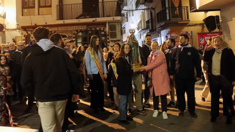 Benidorm conmemora el 286 aniversario de la llegada de su patrona, la Virgen del Sufragio 