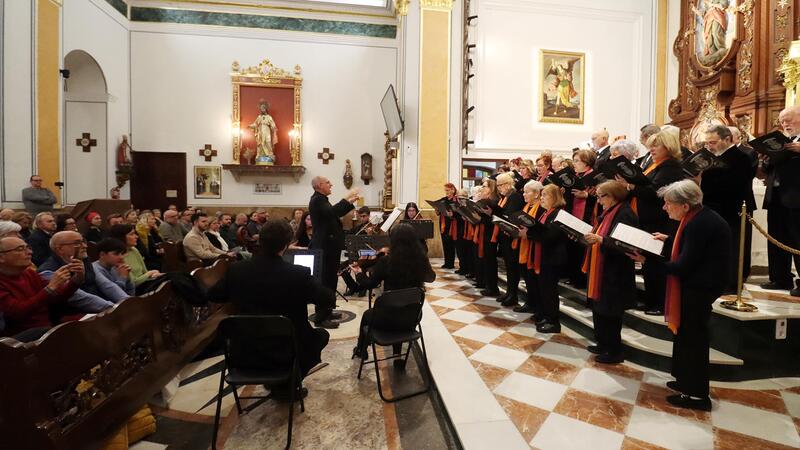 Unión Musical Choir offers a concert of sacred music as a prelude to Holy Week in Benidorm