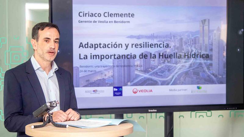 Benidorm presenta un proyecto pionero para calcular la huella hídrica territorial y poder ajustar aún más el consumo de agua