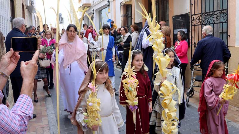 La devoción y la fe se citan el Domingo de Ramos en Benidorm