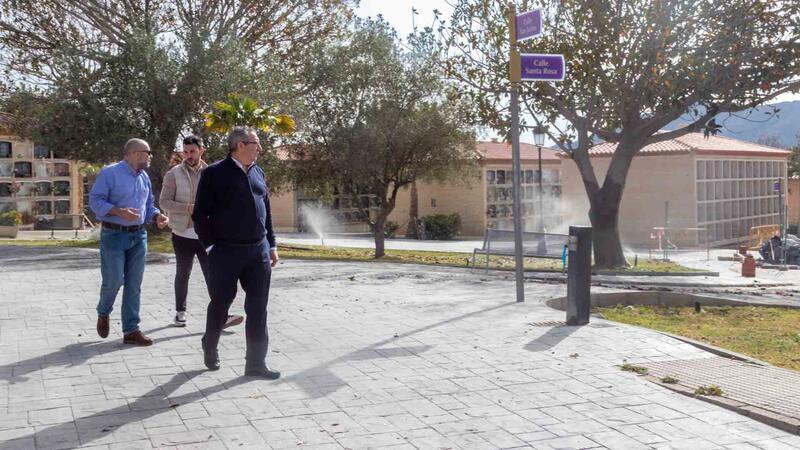 Benidorm completes the construction of a new block with 96 cemetery niches in Sant Jaume cemetery