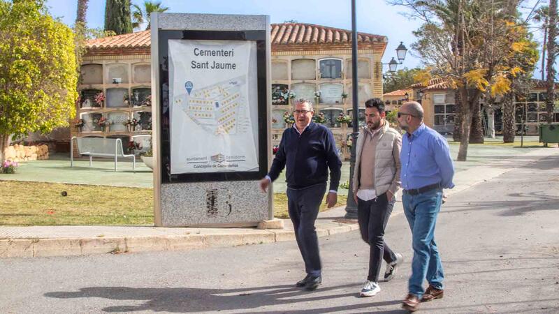 Benidorm completes the construction of a new block with 96 cemetery niches in Sant Jaume cemetery