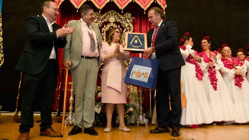 Emotional opening speech by the Rocío Brotherhood of Benidorm, delivered by David Carrasco