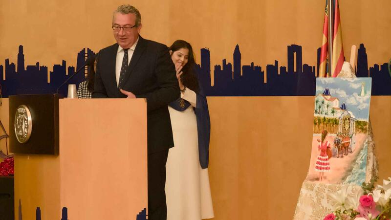 Emotional opening speech by the Rocío Brotherhood of Benidorm, delivered by David Carrasco
