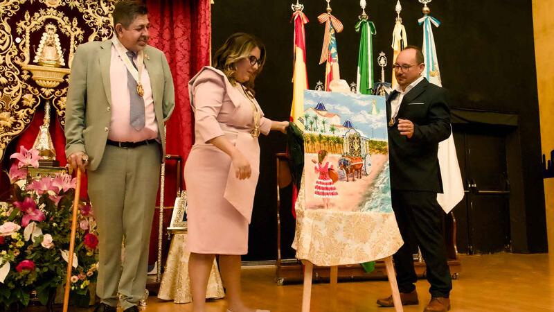 Emotional opening speech by the Rocío Brotherhood of Benidorm, delivered by David Carrasco
