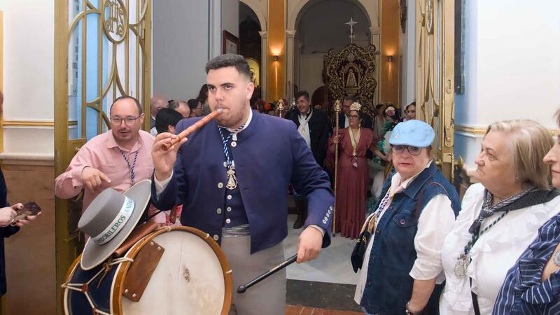 With a sung Rocío Mass (a Rociero-style Mass with singing), the Triduum of the Rocío Brotherhood of Benidorm comes to an end