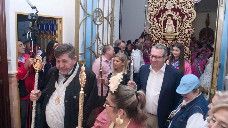 With a sung Rocío Mass (a Rociero-style Mass with singing), the Triduum of the Rocío Brotherhood of Benidorm comes to an end