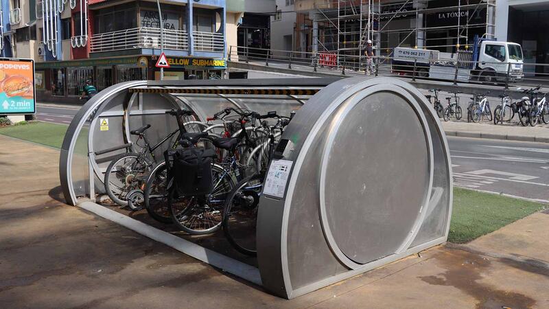 Benidorm awards Elecnor the contract for the supply and installation of 13 new smart bicycle parking facilities for 541,326 euros