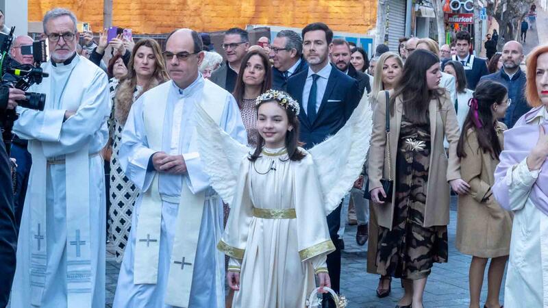 La ’Ambaixà’ y la Procesión del Encuentro, protagonistas del Domingo de Pascua en Benidorm