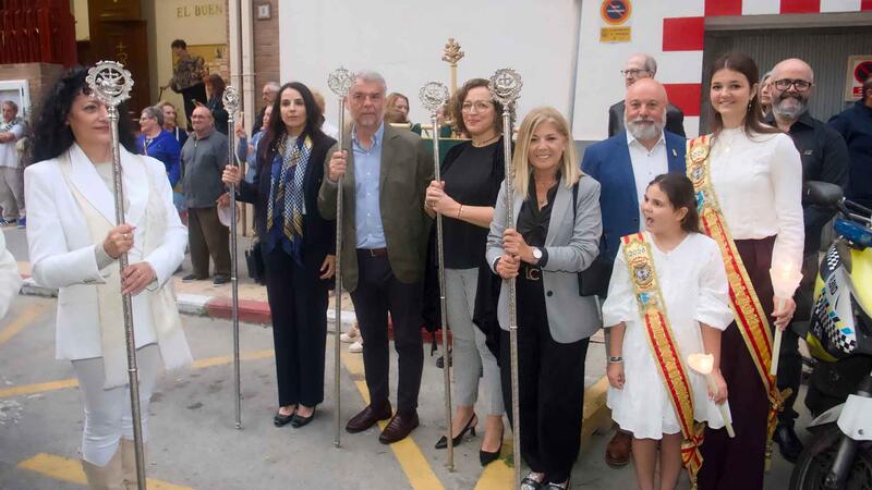 La Creu processiona per primera vegada des del Bon Pastor de Benidorm